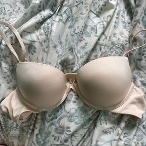 Aerie Ella gel nude bra 36A- lightly worn!